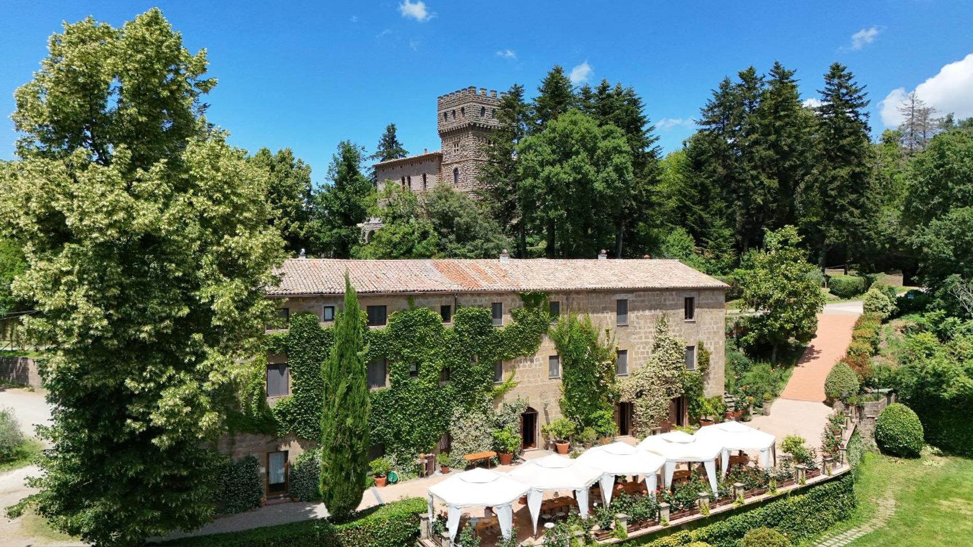 Вілла Castello Santa Cristina Grotte di Castro Екстер'єр фото